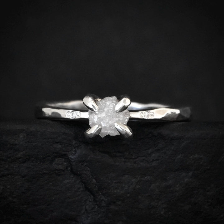 Raw Diamond Ring