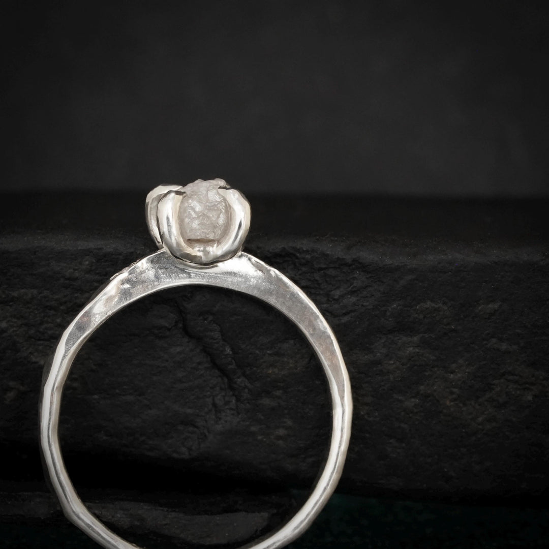 Raw Diamond Ring