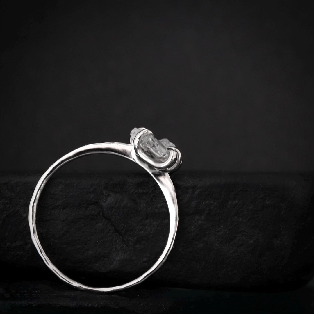 Raw Diamond Ring