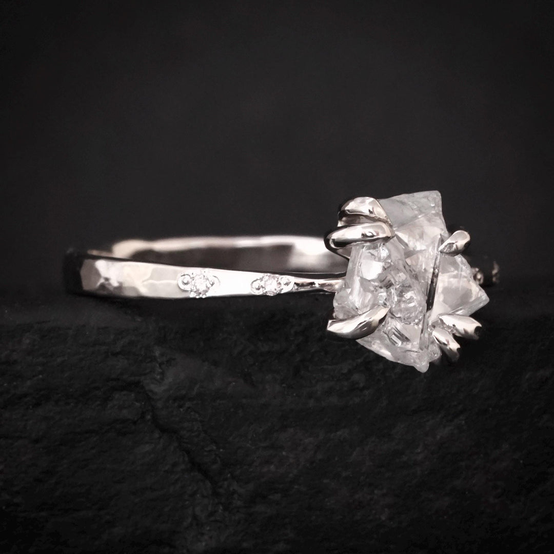 Raw Diamond Ring