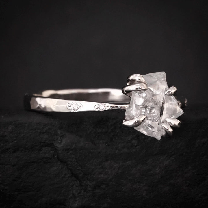 Raw Diamond Ring