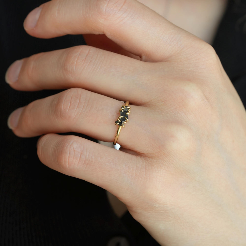 Black Diamond Ring