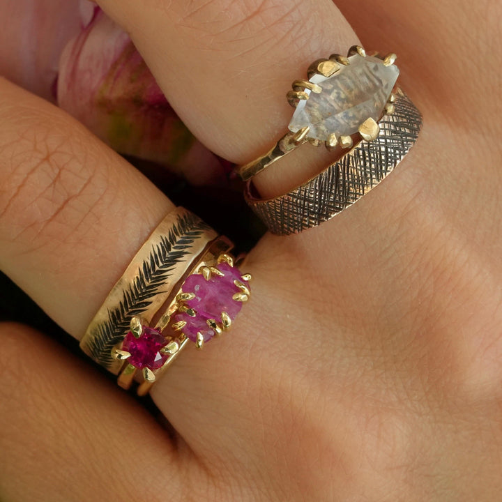 Quartz Crystal Ring