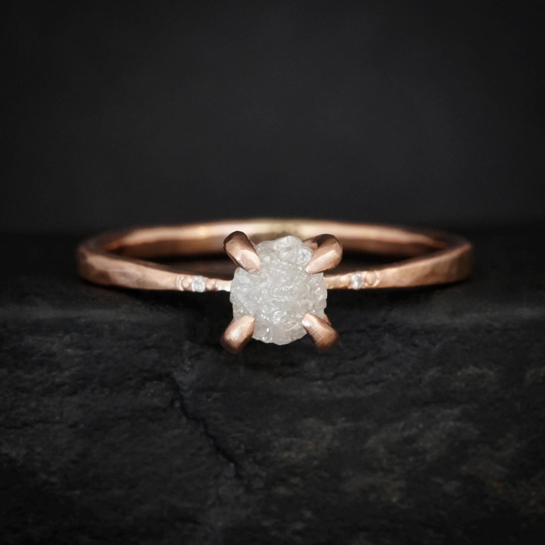 Raw Diamond Ring