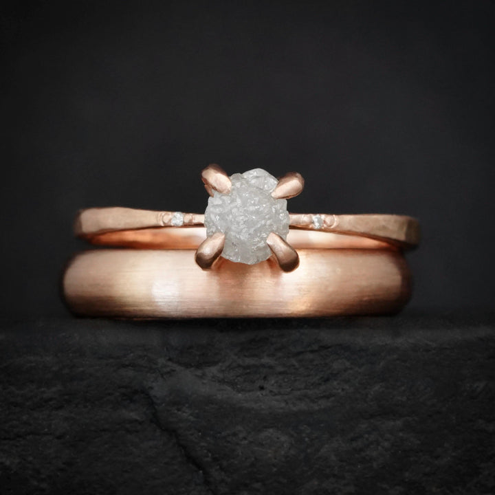 Raw Diamond Ring