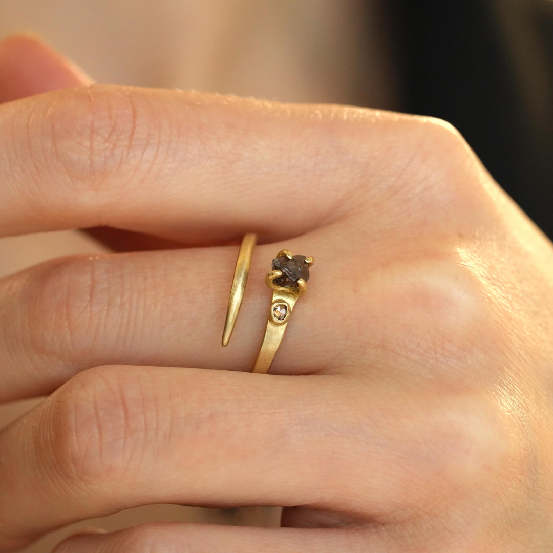 Brown Diamond Ring