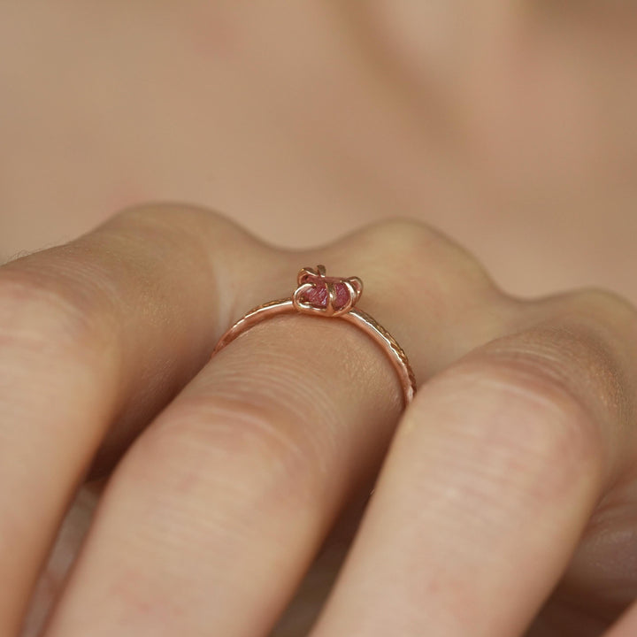 Raw Sapphire Ring