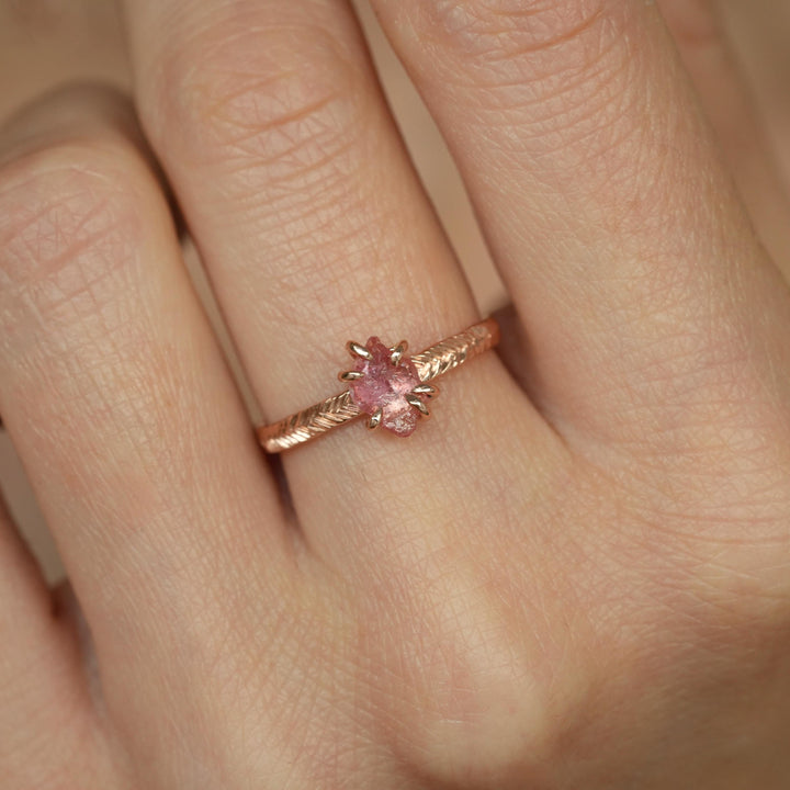 Raw Sapphire Ring