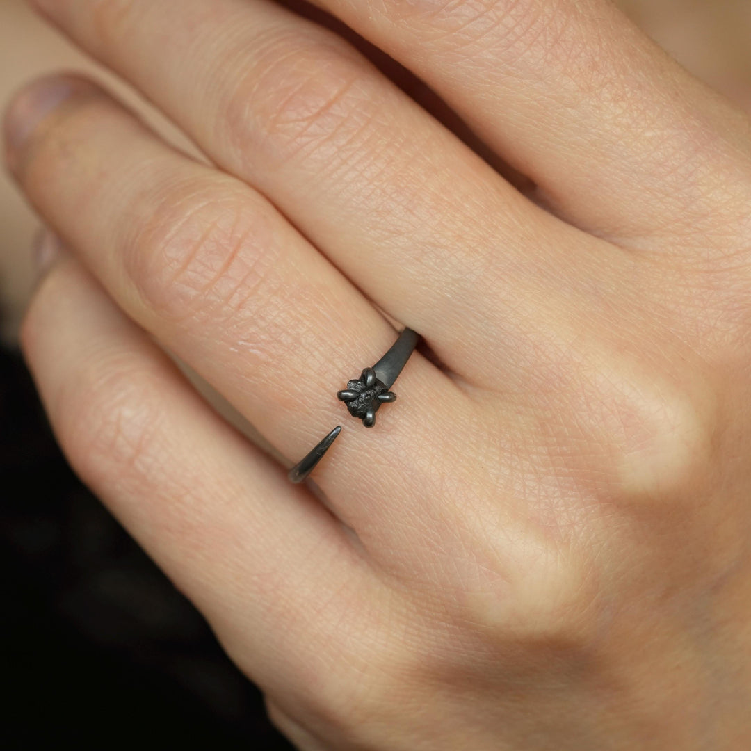 Black Diamond Ring