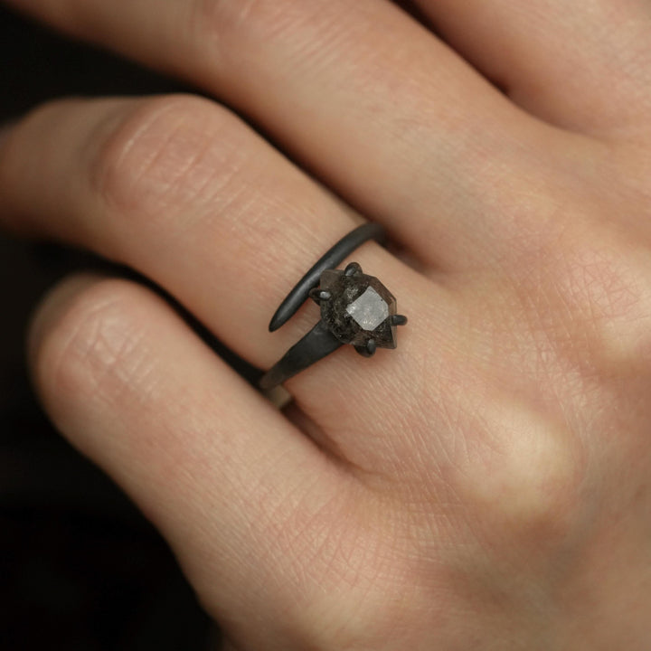 Herkimer Diamond Ring