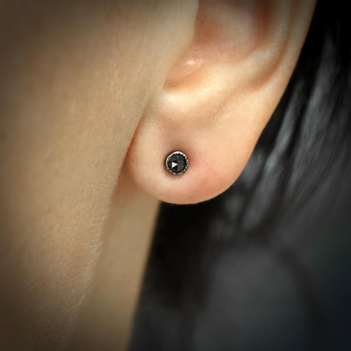 Black Diamond Studs