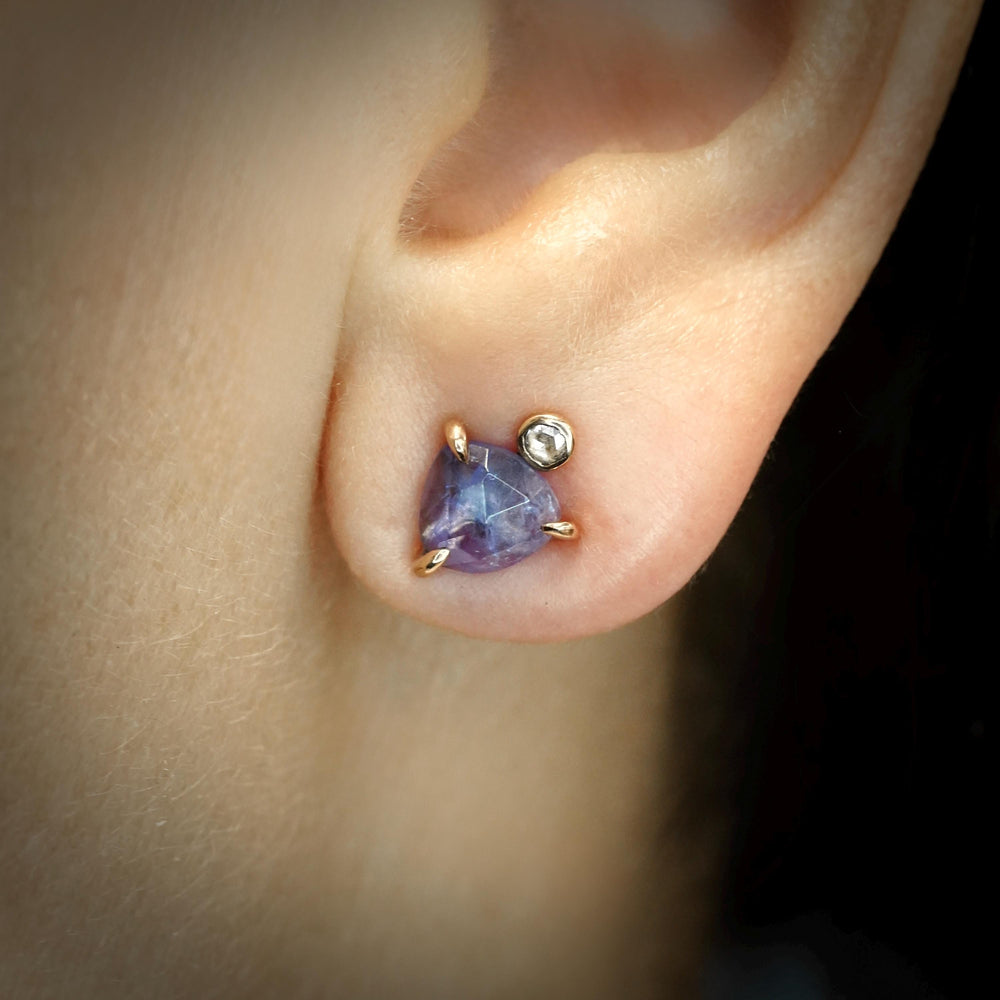 Tanzanite Studs