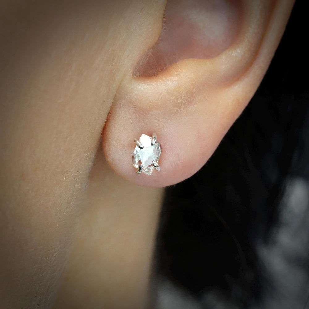 Herkimer Diamond Studs