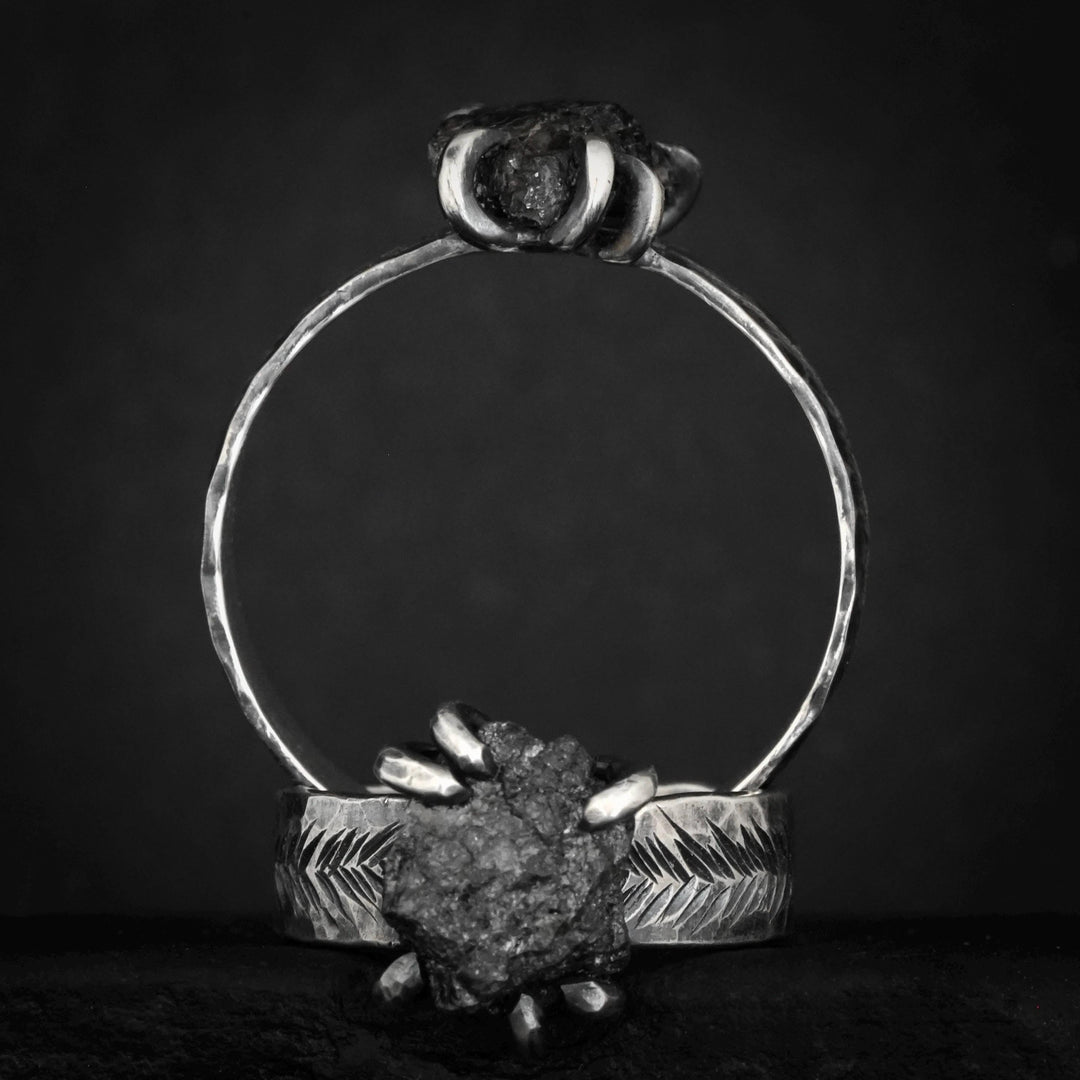 Black Diamond Ring Set