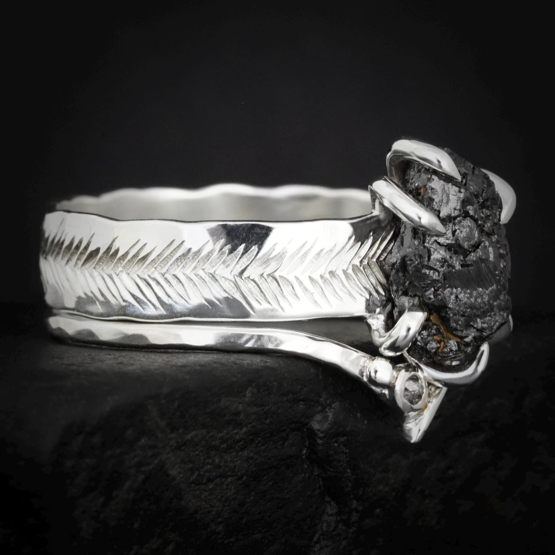 Black Diamond Ring Set