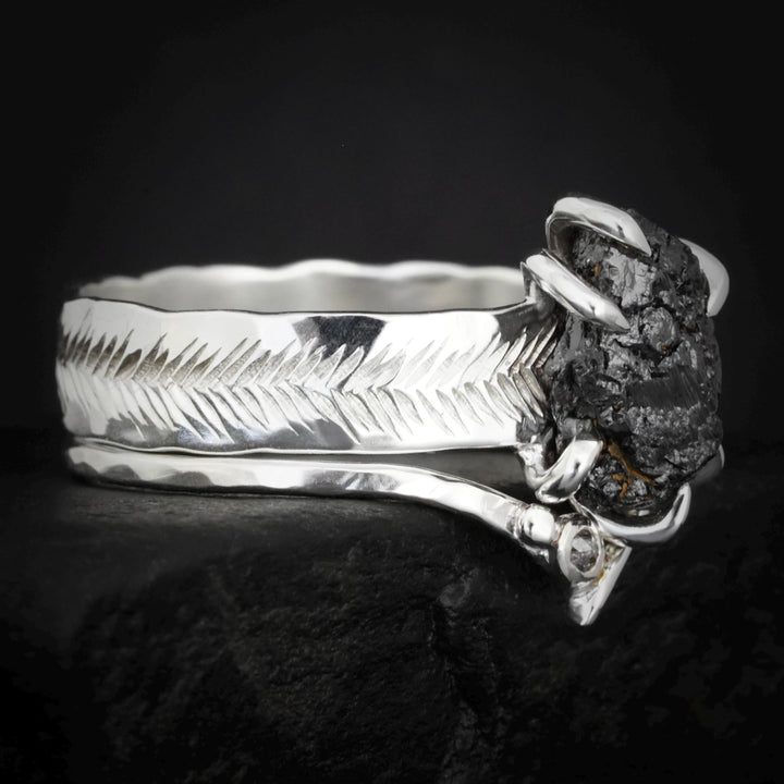 Black Diamond Ring Set