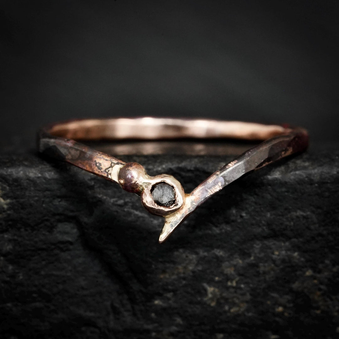 Galaxy Diamond Wave Ring