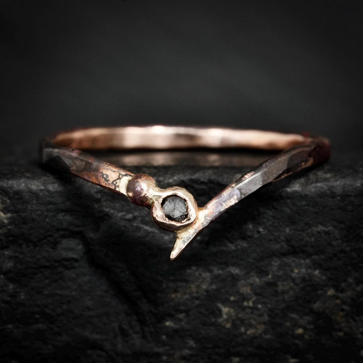 Galaxy Diamond Wave Ring