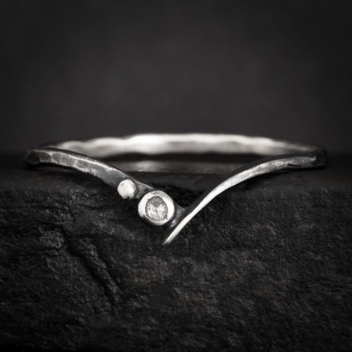 Galaxy Diamond Wave Ring