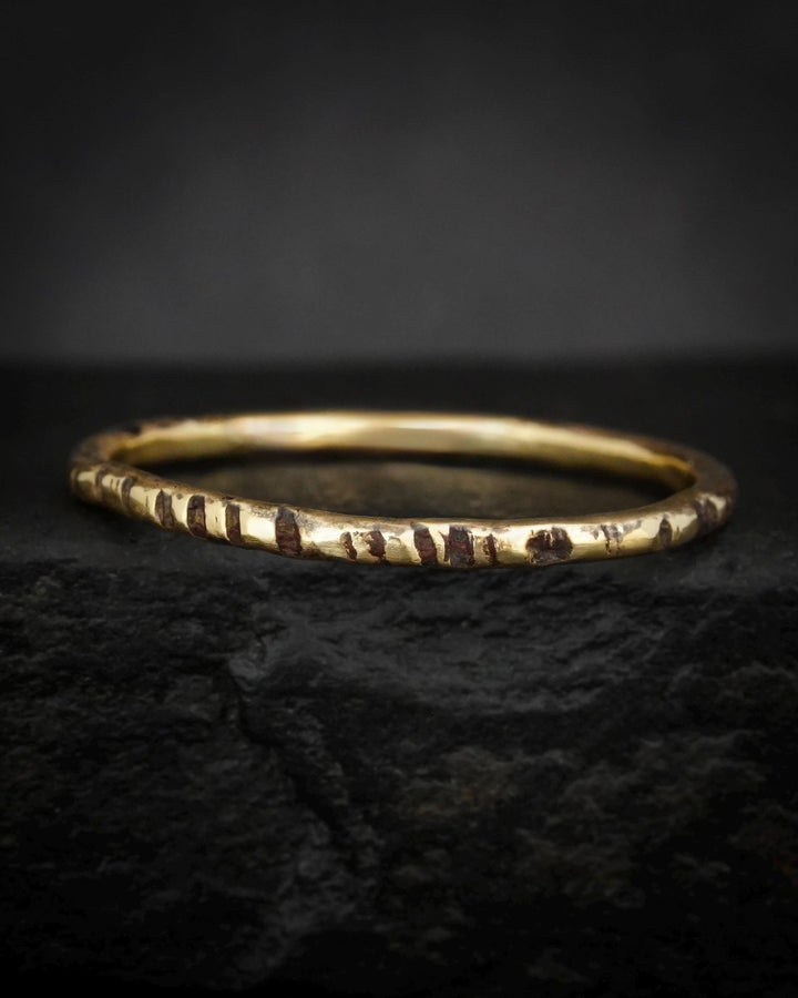 1.3mm Skinny Striped Stacking Band