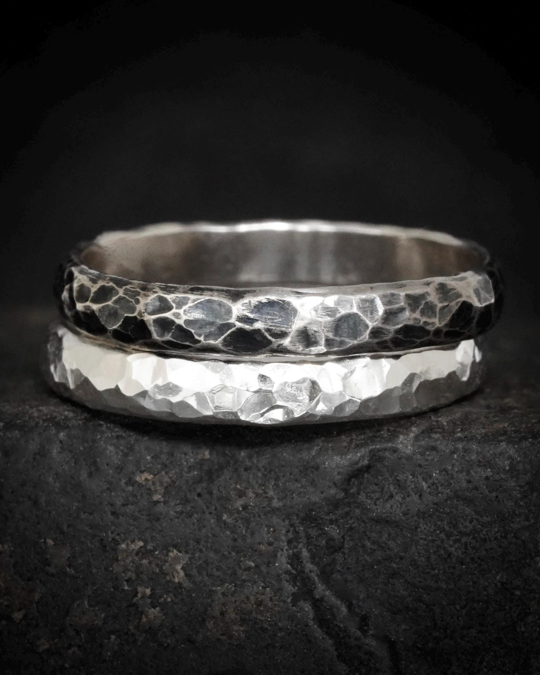 3mm Simple Hammered Band