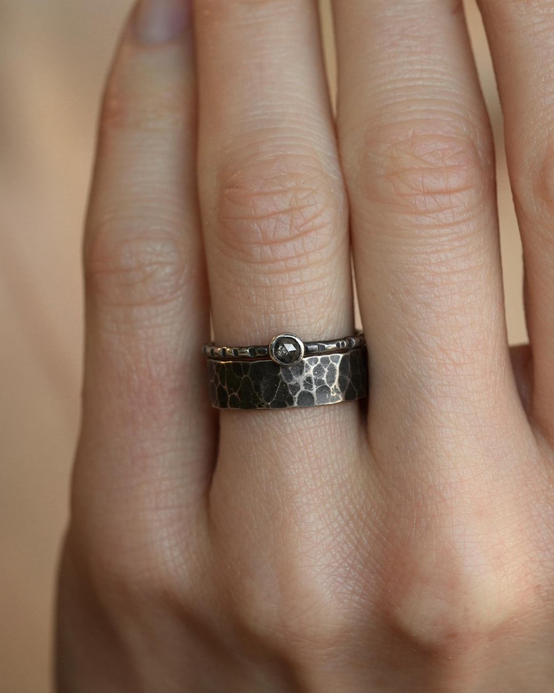Hammered Band Ring