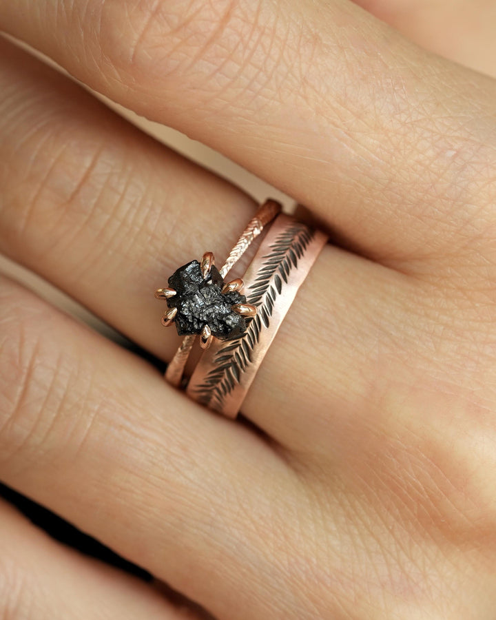 Single Rose Gold Band or SET of 2