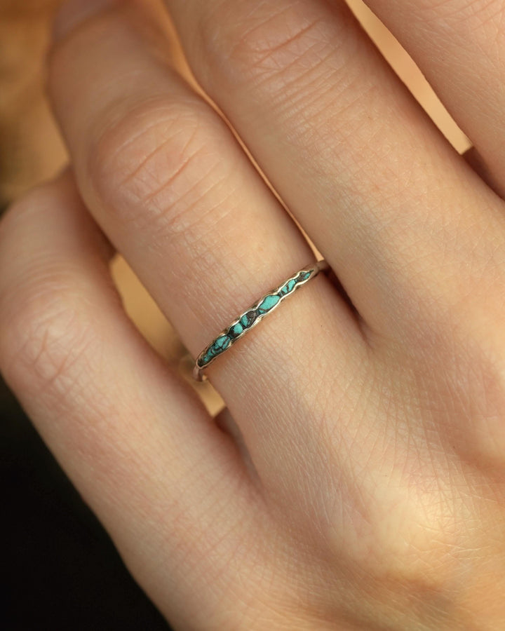 Raw Turquoise Stone Ring