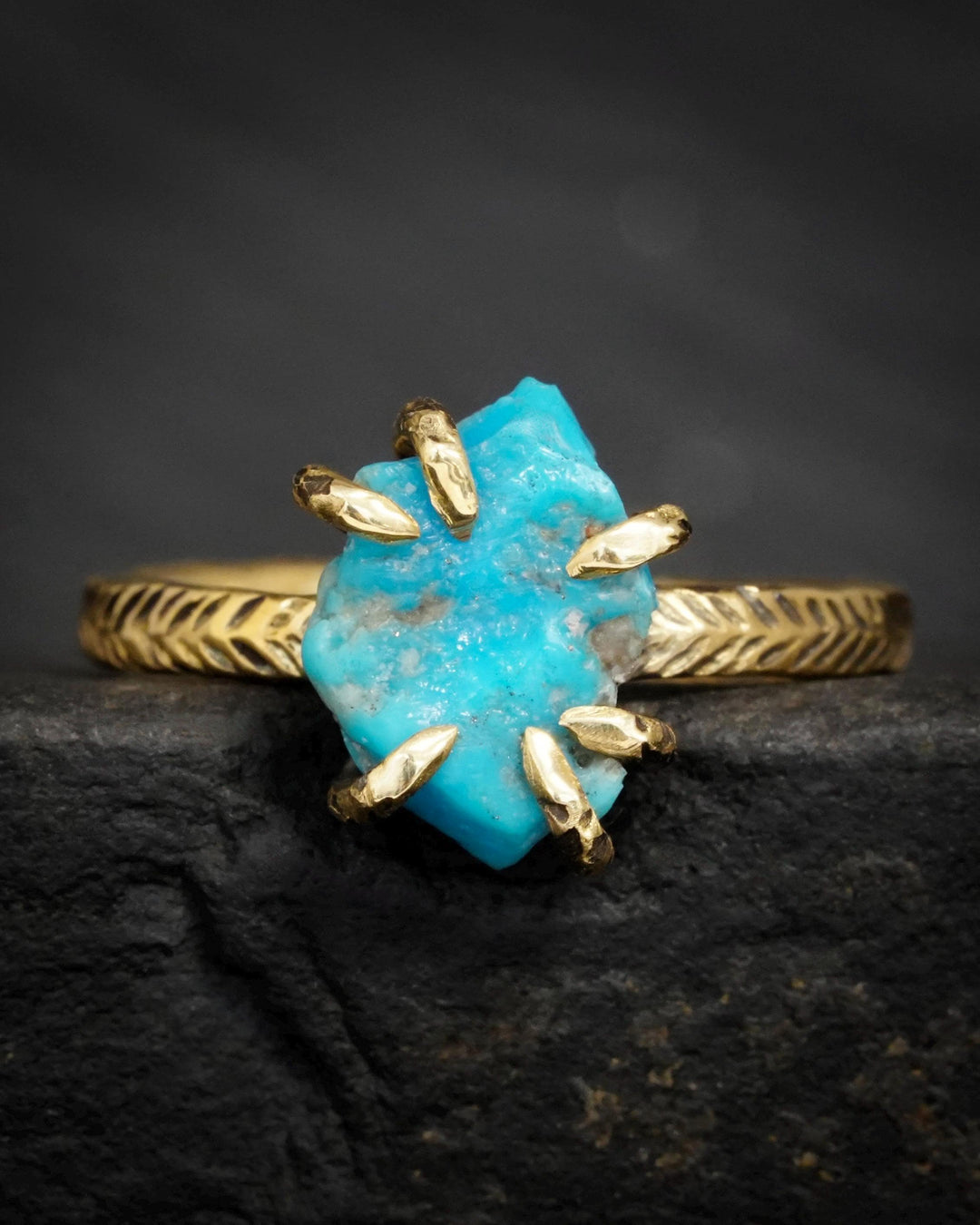 Sleeping Beauty Turquoise Ring