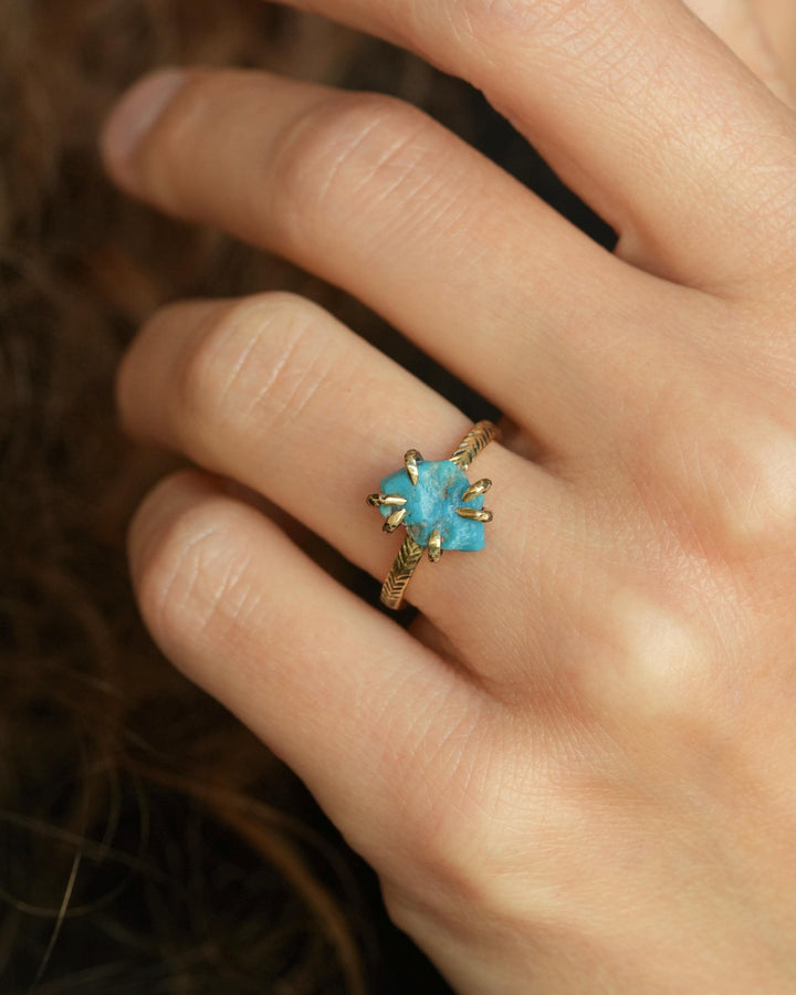 Sleeping Beauty Turquoise Ring