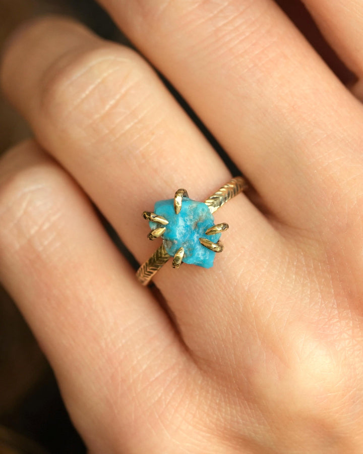 Sleeping Beauty Turquoise Ring