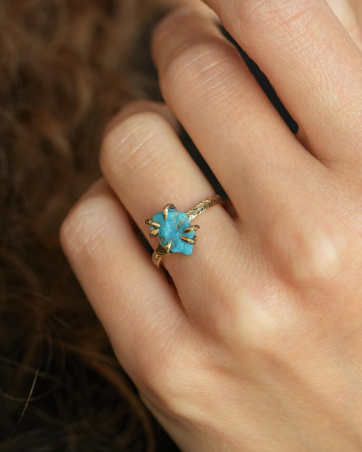 Sleeping Beauty Turquoise Ring