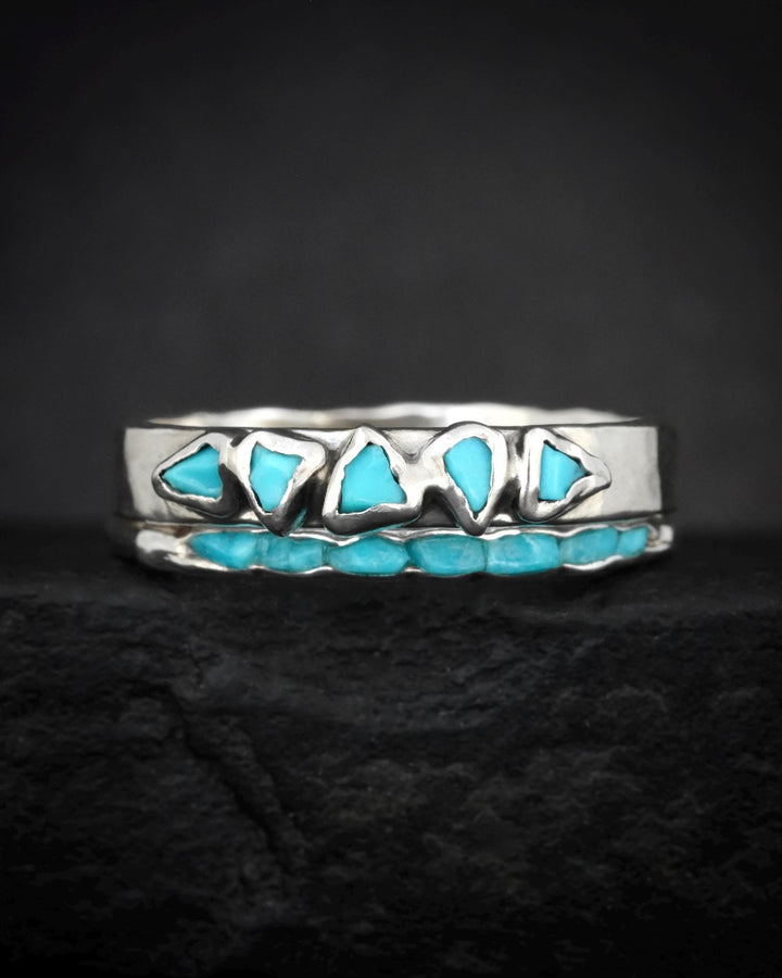 Sleeping Beauty Turquoise Band Ring