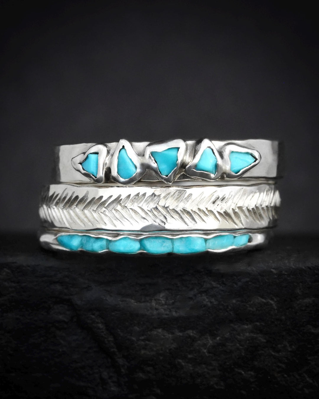 Sleeping Beauty Turquoise Band Ring