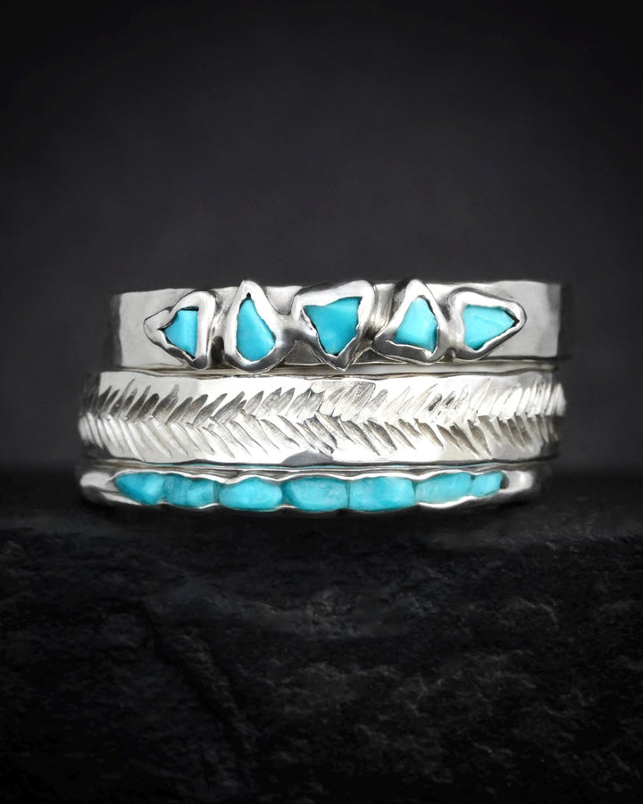 Sleeping Beauty Turquoise Band Ring
