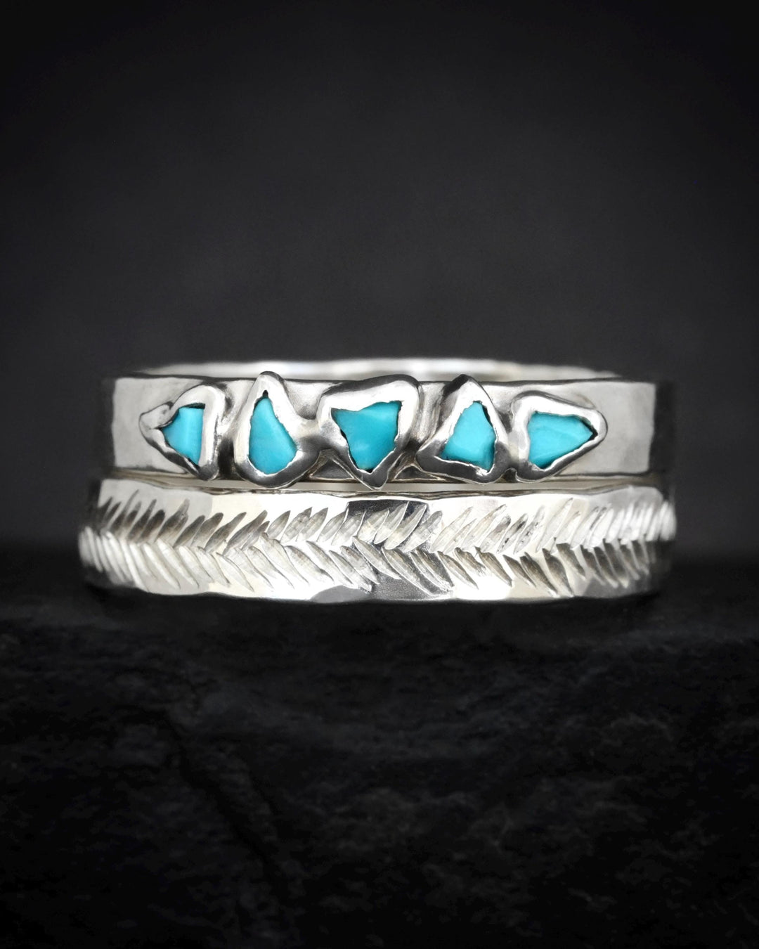 Sleeping Beauty Turquoise Band Ring