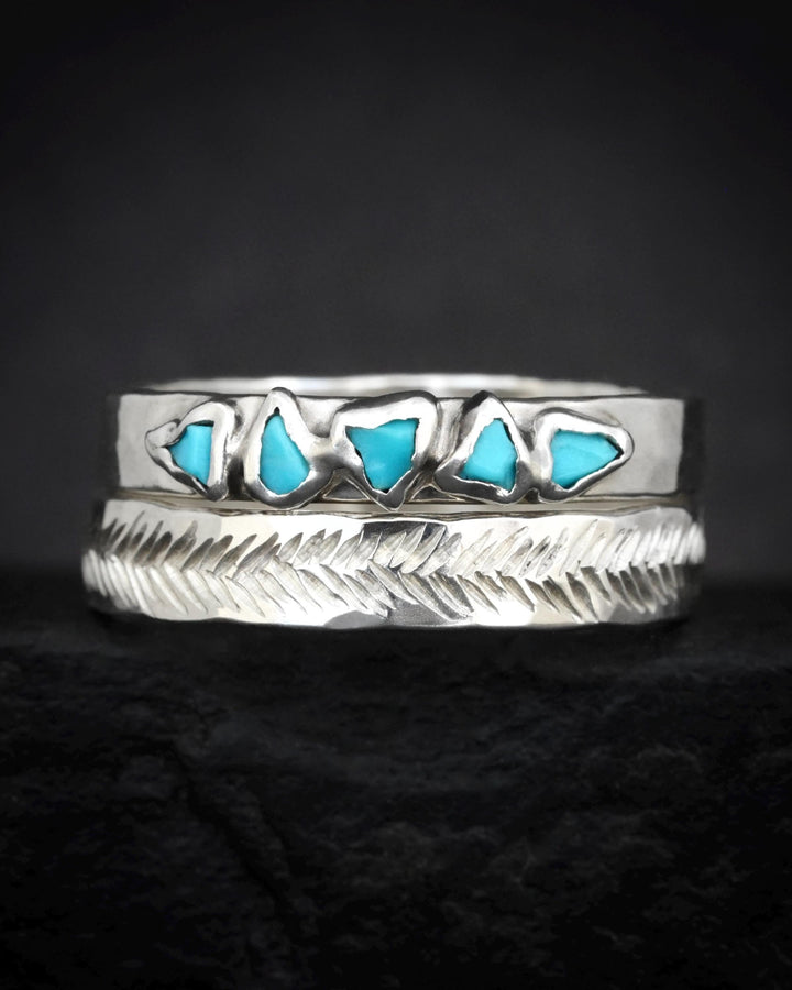 Sleeping Beauty Turquoise Band Ring