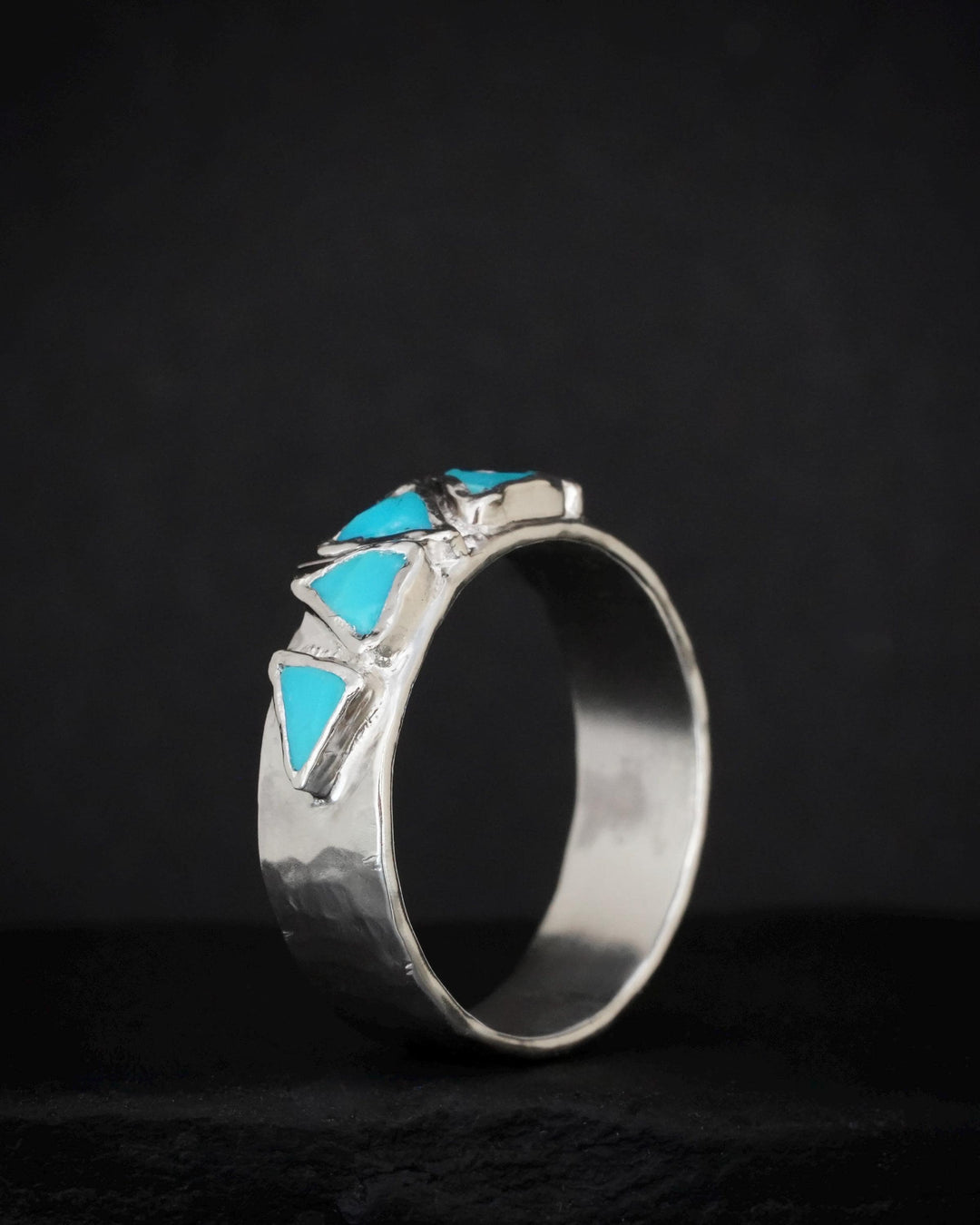 Sleeping Beauty Turquoise Band Ring