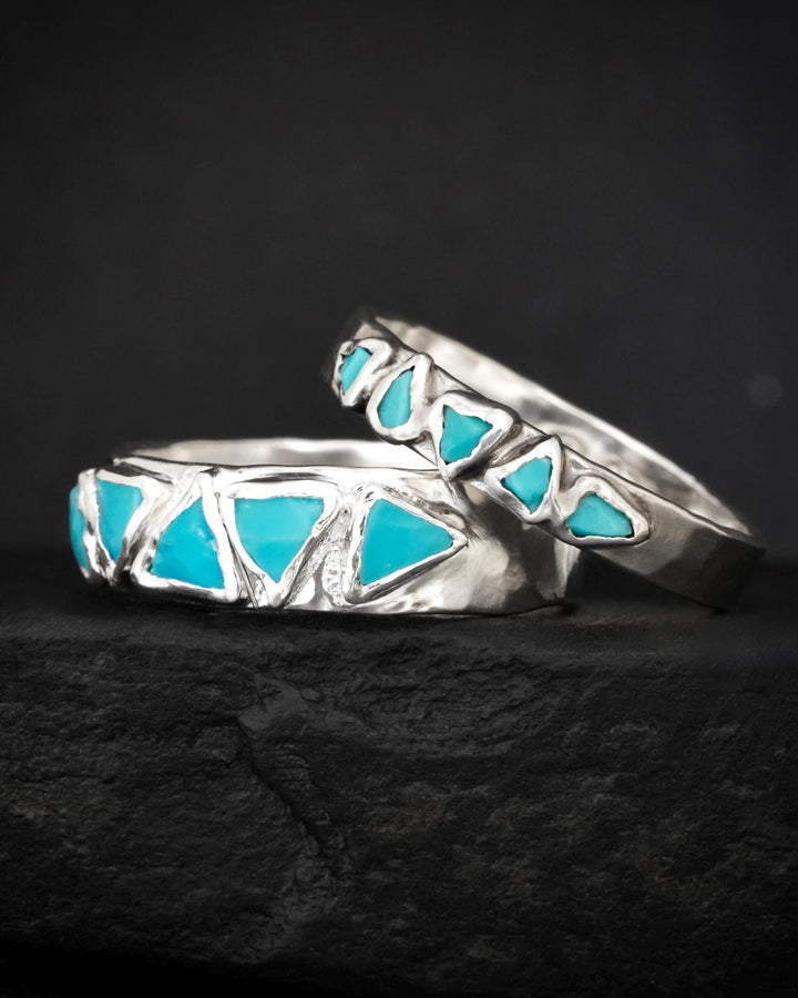 Sleeping Beauty Turquoise Band Ring