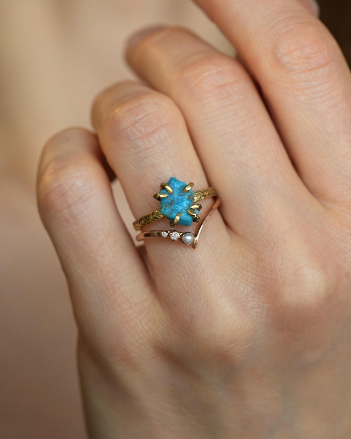 Sleeping Beauty Turquoise Ring