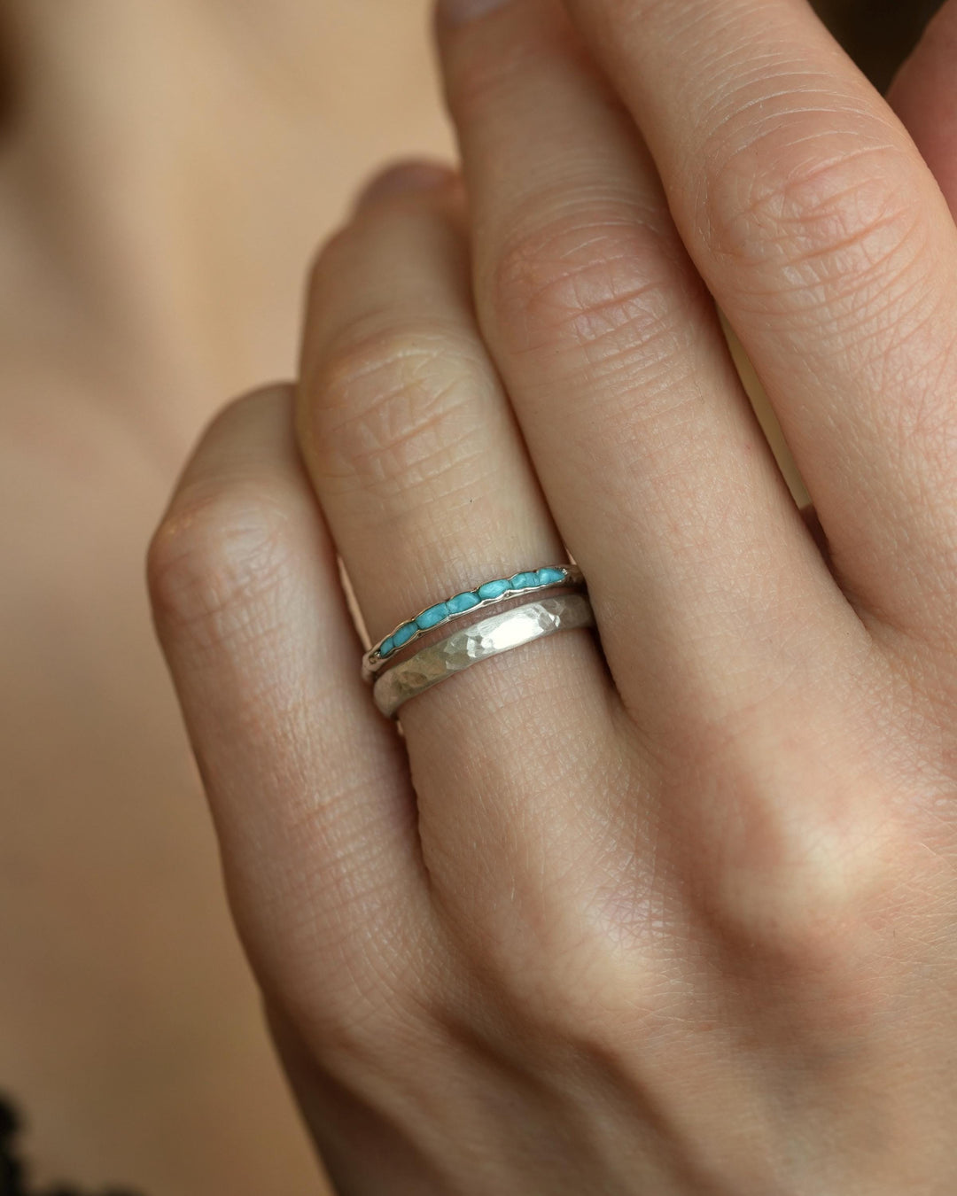 3mm Simple Hammered Band