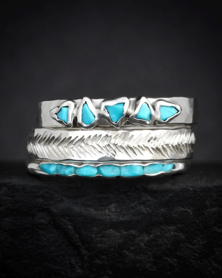 Sleeping Beauty Turquoise Band Ring