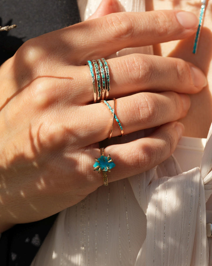 Sleeping Beauty Turquoise Ring