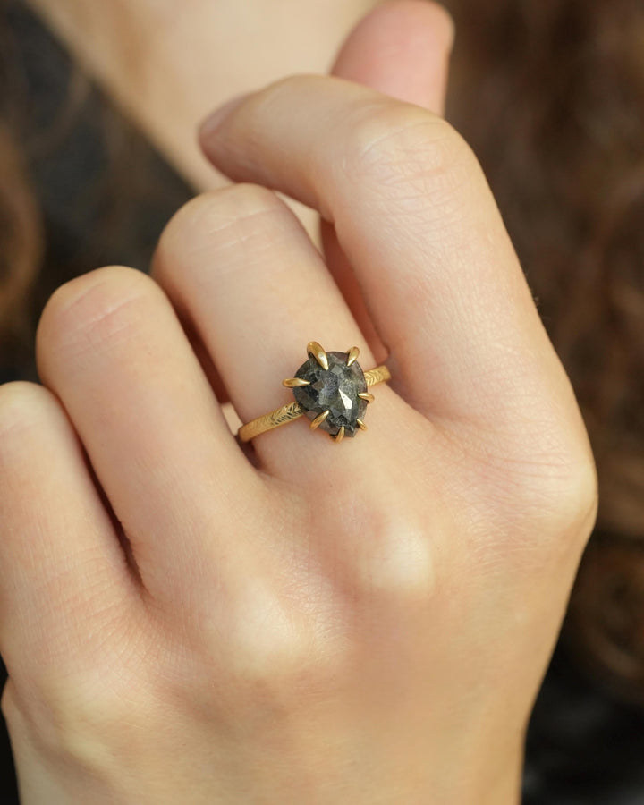 Pear Diamond Statement Ring