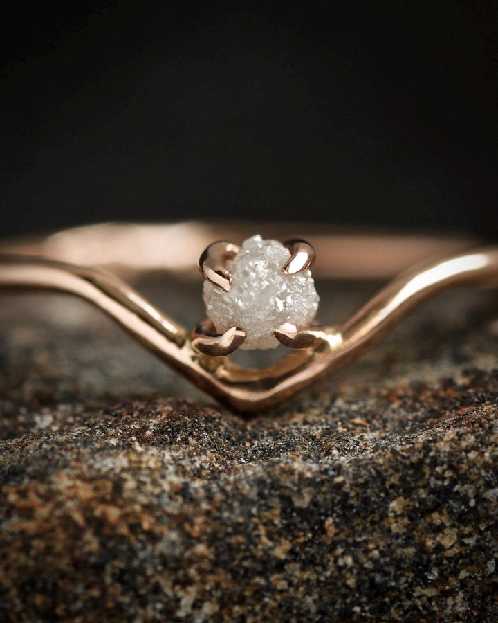 White Diamond Ring