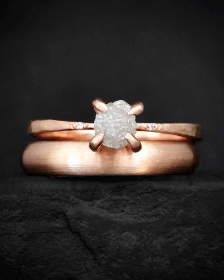 Raw Diamond Ring
