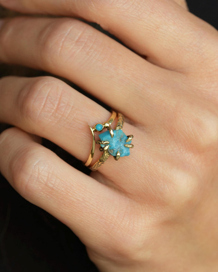 Turquoise Ring Set