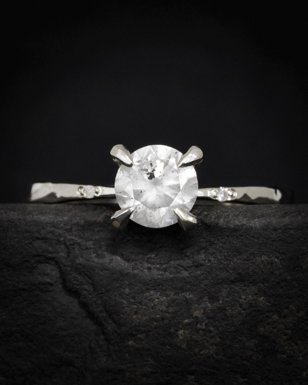Galaxy Diamond Engagement Ring