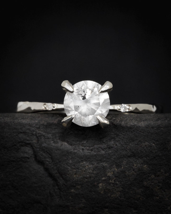 Galaxy Diamond Engagement Ring