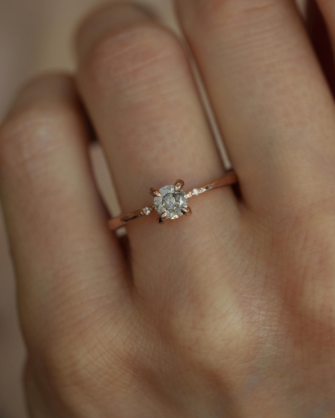 Galaxy Diamond Engagement Ring